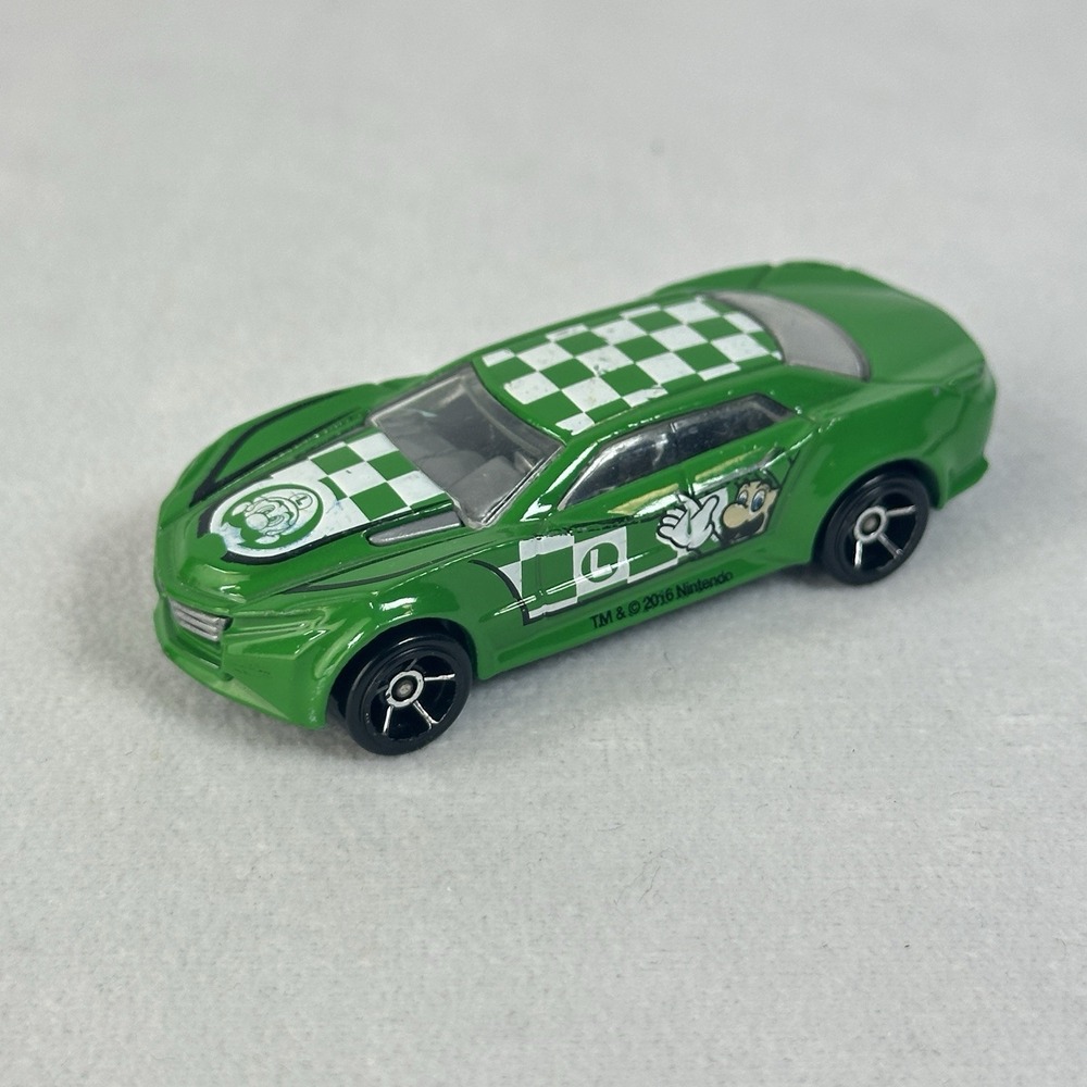 Hot Wheels Luigi 1:64 Scale RYURA LX 2013 MALAYSIA Green 2016